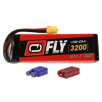 Venom Fly 30C 3S 3200mAh 11.1V LiPo Battery With UNI 2.0 Plug • $47.99