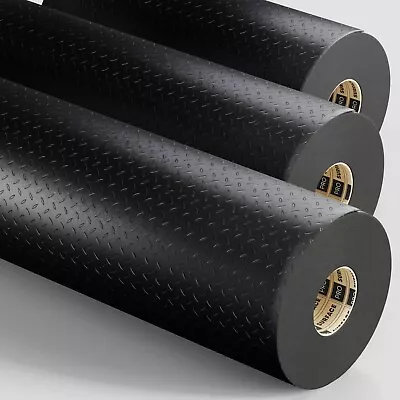 3MM Rubber Flooring Matting Heavy Duty Mat Anti Slip Garage CHECKER 1.5M Wide • £9.95