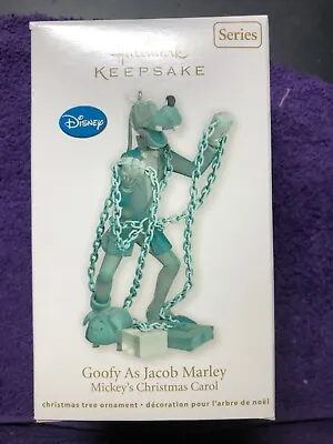 Hallmark Disney Goofy Jacob Marley  Christmas Carol Series Ornament • $27.99