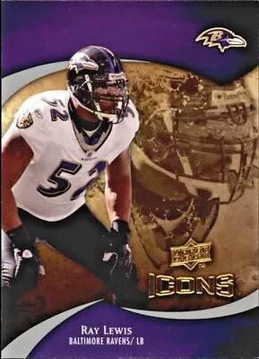 2009 Upper Deck Icons Nfl Base/rc/inserts - Complete Your Set - You Pick! • $0.99