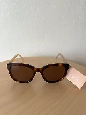 New Oroton Sunglasses Eyewear Glasses Womens Sloan Rectangle Acetate Dark Tort   • $125