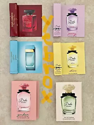 Dolce & Gabbana Dolce Collection Women’s Perfume Sample Spray Vials 6pc Set • $29.99