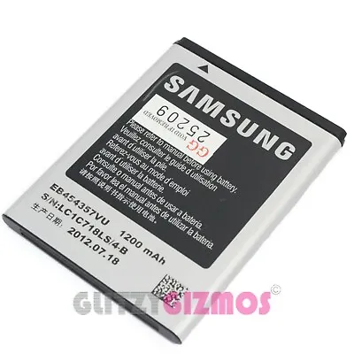 £5.65 • Buy Genuine Samsung Galaxy Y S5360 Y Pro B5510 Wave Y S5380 Battery EB454357VU OEM