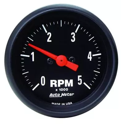 AutoMeter GAUGE TACHOMETER 2 1/16  5K RPM IN-DASH Z-SERIES • $180.18