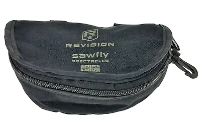 REVISION Sawfly MILITARY SUNGLASSES EYE GLASS BLACK CARRY CASE / HOLDER / POUCH • $8