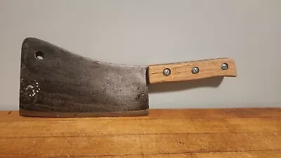 Vintage L. & I .J. White Buffalo NY 1837 No 9 Meat Cleaver Knife  • $100