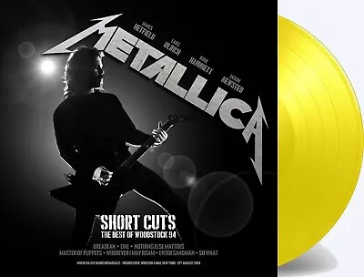 Metallica – Short Cuts The Best Of Woodstock     NEW LP   Yellow Vinyl   In Seal • £26.39