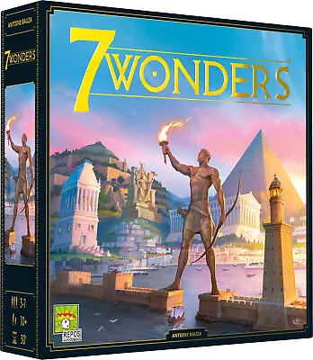 7 Wonders Second Edition Board Game By Repos Production - New & Sealed • $35.99