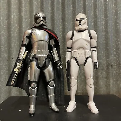 Star Wars Set Of 2 Storm Trooper 12” Hasbro Action Figures Vintage 2012 • $50.06