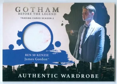 Ben Mckenzie  Jim Gordon Wardrobe Card M22  Gotham Season 2 • $19.99