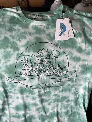 Eleven Paris Mens Tie-Dye  Xl Short Sleeve Crewneck T-Shirt . The Jetsons • $29.99