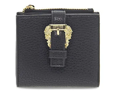 Wallet Versace Jeans Couture 74VA5PF2 N In Black Leather - Women's Accessories • $96.12
