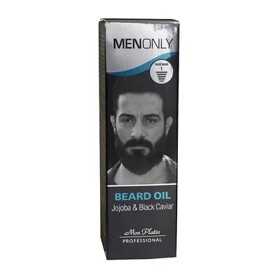 Mon Platin - Men Only Beard Oil Jojova & Black Caviar 30 Ml 1.02 Fl Oz • $25