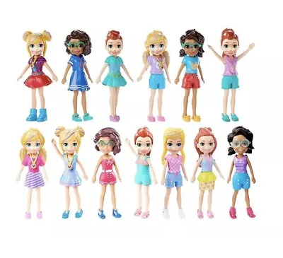 Polly Pocket Doll With Trendy Outfit 2018 Measures Approx. 3.5  Tall 1 Doll • $23.59