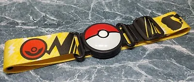 $10.29 • Buy Pokémon Clip N Go Pikachu Belt Pokéball Yellow & Black Adjustable 36  Inch Max