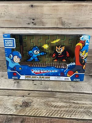 Mega Man Vs Elec Man Action Figure JAKKS Pacific 30th Anniversary Boss Battle • $10.99