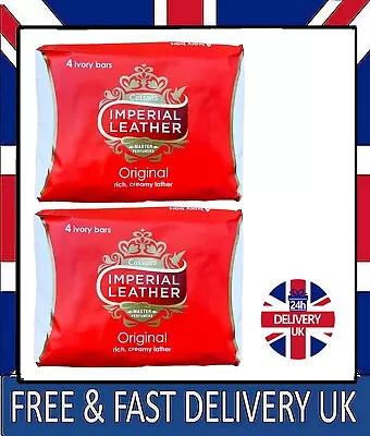 8 X Imperial Leather Original Soap Bars Multipack 8 X 100g Luxury Rich Creamy UK • £10.59