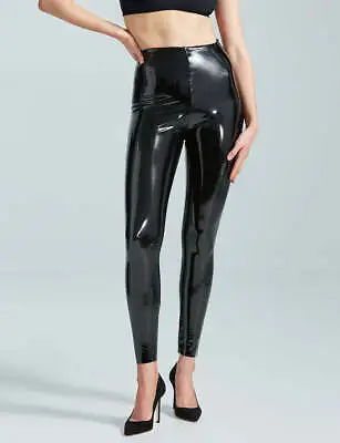 Commando Women's Faux Patent Leather Legging - Black • £84.99