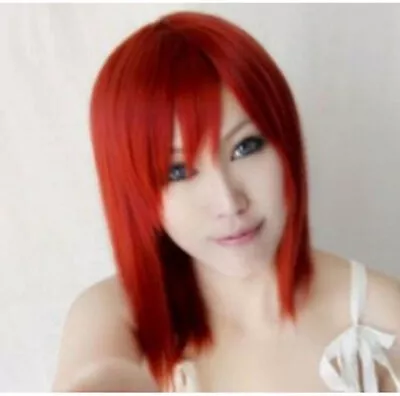 HOT!Cute Short Kingdom Heart Kairi Red Wigs Cosplay Party Costume Wig • $16.99