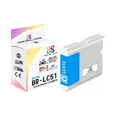 TRS LC51 Cyan Compatible For Brother DCP130c DCP330c MFC230C Ink Cartridge • $9.99