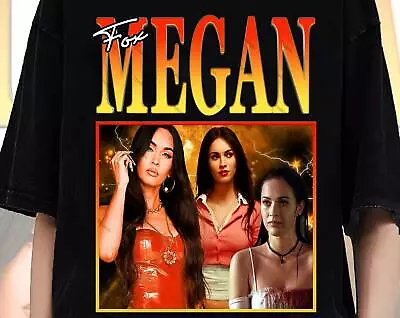 Megan Fox Actress Retro Vintage Shirt Best Gift Size S-5XL • $26.99