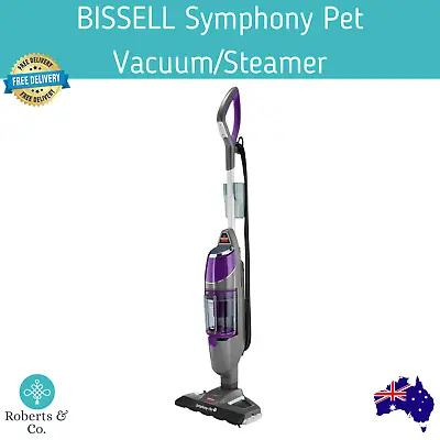 Bissell Symphony Pet Vacuum / Steamer Vacuum Cleaner And Steam Cleaner In One • $329.94