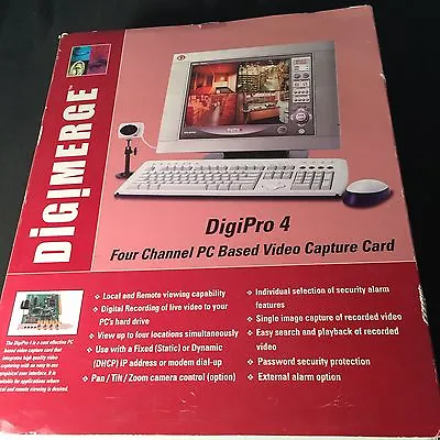 $99.95 • Buy Digimerge QDR0450 4 Channel Digital