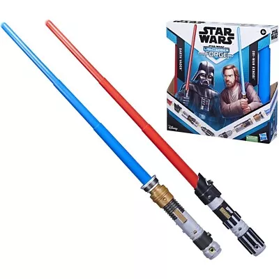 Star Wars Lightsaber Forge Darth Vader Vs. Obi Wan Kenobi Kids Toys Sword New • $75