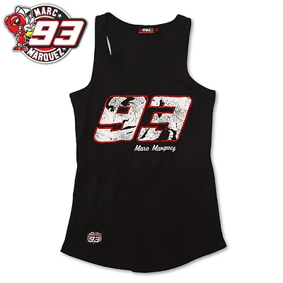 Marc Marquez Ladies Black Vest Official #93 Merchandise • £17.99