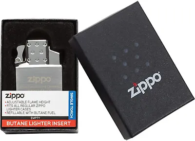 Original Zippo Butane Single Jet Flame Lighter Insert Flip Top * New * • $45.98