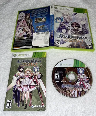 $16.99 • Buy Record Of Agarest War Zero Microsoft Xbox 360 Complete Tested