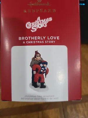 NIB 2021 Hallmark Christmas Story Brotherly Love Keepsake Ornament • $12.95