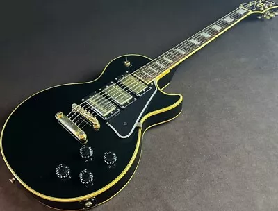 Epiphone Les Paul Custom Black Beauty 3PU Gold Hardware Solid Electric Guitar • $867