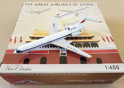$99.99 • Buy 1:400 AeroClassics Tupolev Tu-154 CAAC China B-2601 