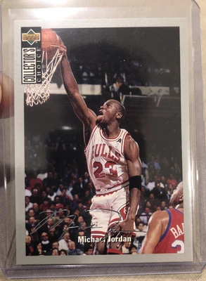 $45 • Buy Jordan Upper Deck Collectors Choice 1994 Silver Auto Excellent Condition