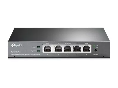 TP-LINK SafeStream 4 Port Gigabit Multi-WAN Desktop VPN Router New In Box • $49.95