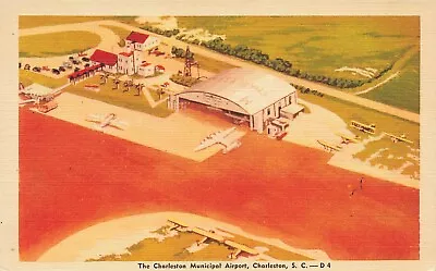 Charlston SC Charlston Municipal Airport South Carolina  SC17 • $5.99