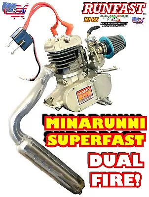 Minarelli Style Motorized Bike Race Engine 6HP High Performance Engine ONLY • $239.99