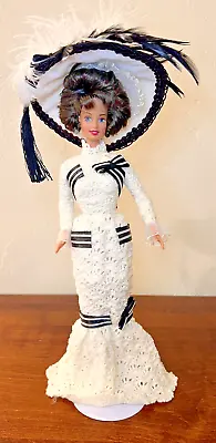 OOAK Recreation Dress My Fair Lady Audrey Hepburn Eliza Doolittle Mattel Barbie • $49.99