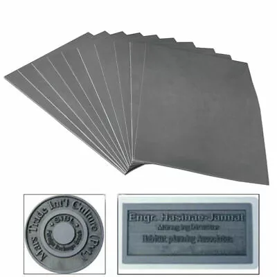 A4 297*211*2.3MM Grey Rubber Stamp Sheet Plate Mat For Engraving Machine • $7.26