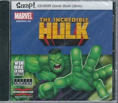 INCREDIBLE HULK CD Rom Comic Library 2004 Sealed • $3.99