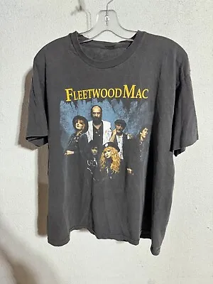 Vintage 1990 Fleetwood Mac Tour T Shirt XL Stevie Nicks Tom Petty Rolling Stones • $125