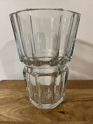 £382.03 • Buy Baccarat Crystal Edith Vase Rare 10  Tall X 7  In D. Excellent Condition Large