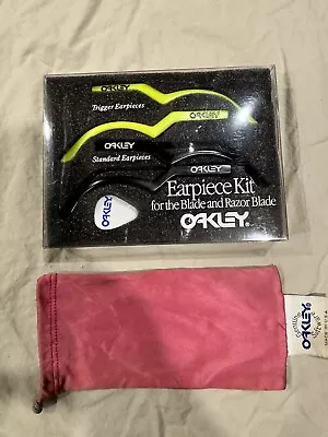 Vintage Oakley Blade/RazorBlade Replacement Ear Kit With Sock 1990 (cracked ☹️) • $29