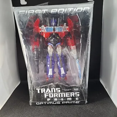 Transformers Prime First Edition Optimus Prime Voyager Class Takara CLEAR/BAGGED • $130