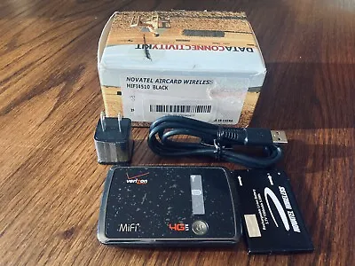 Verizon MiFi 4510L 3G/ 4G AIRCARD Mobile Hotspot WiFi Modem W/ Battery & Charger • $14.50