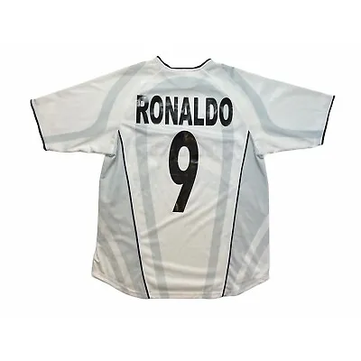 £89.99 • Buy 🔥Ronaldo #9🔥Inter Milan 2001/02 Away Football Shirt Original Nike - Size L