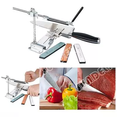 Brand New Knife Fixed-angle Sharpener Professional Kitchen Sharpening Whetstone • £26.88