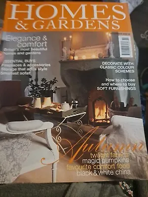 Homes & Gardens Magazine November 2002 Back Issue Id: • £4.49