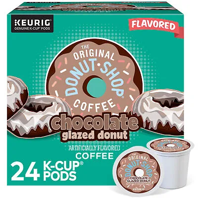 The Original Donut Shop Coffee Chocolate Glazed Donut K-Cups 24 Count • $13.99